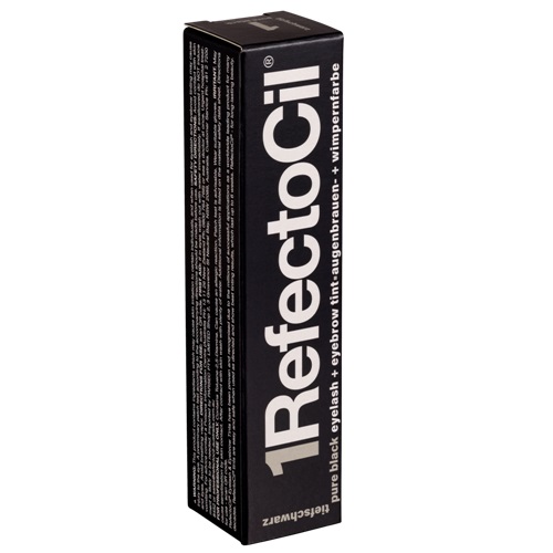black eyelash & eyebrow tint - Black Eyelash & Eyebrow Tint | RefectoCil Pure Black No. 1